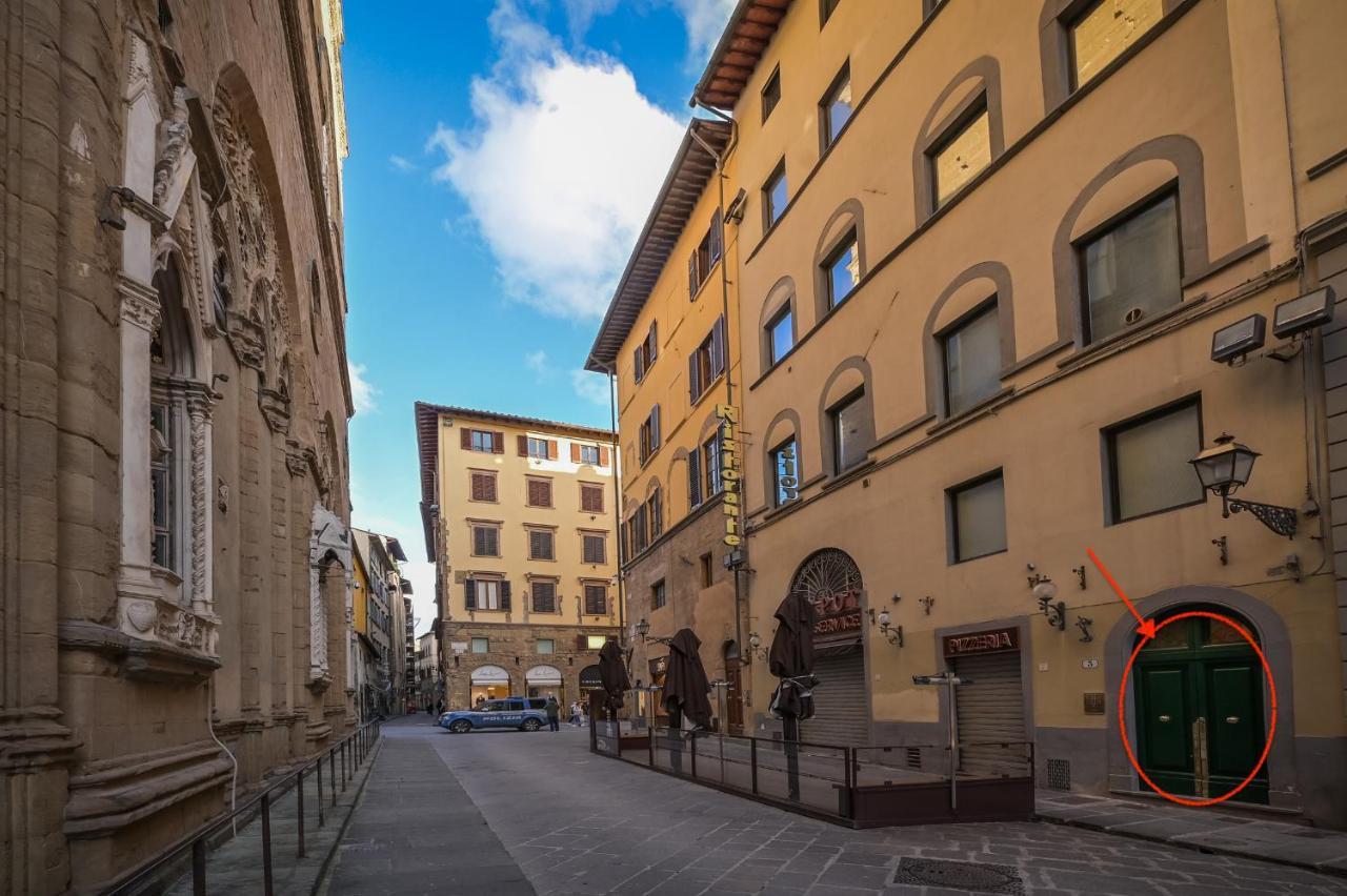 Florence Charming Apartments: Historic Attic in City Center Exterior photo